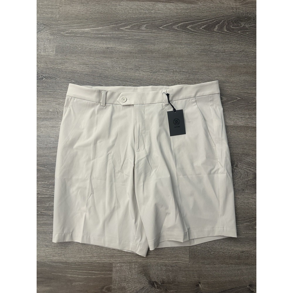 G/Fore Men's Maverick Hybrid Shorts 8" Inseam Tan Size 38